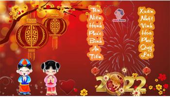 Lịch nghỉ tết Âm Lịch 2022 tại LoveMama - Happy New Year 2022