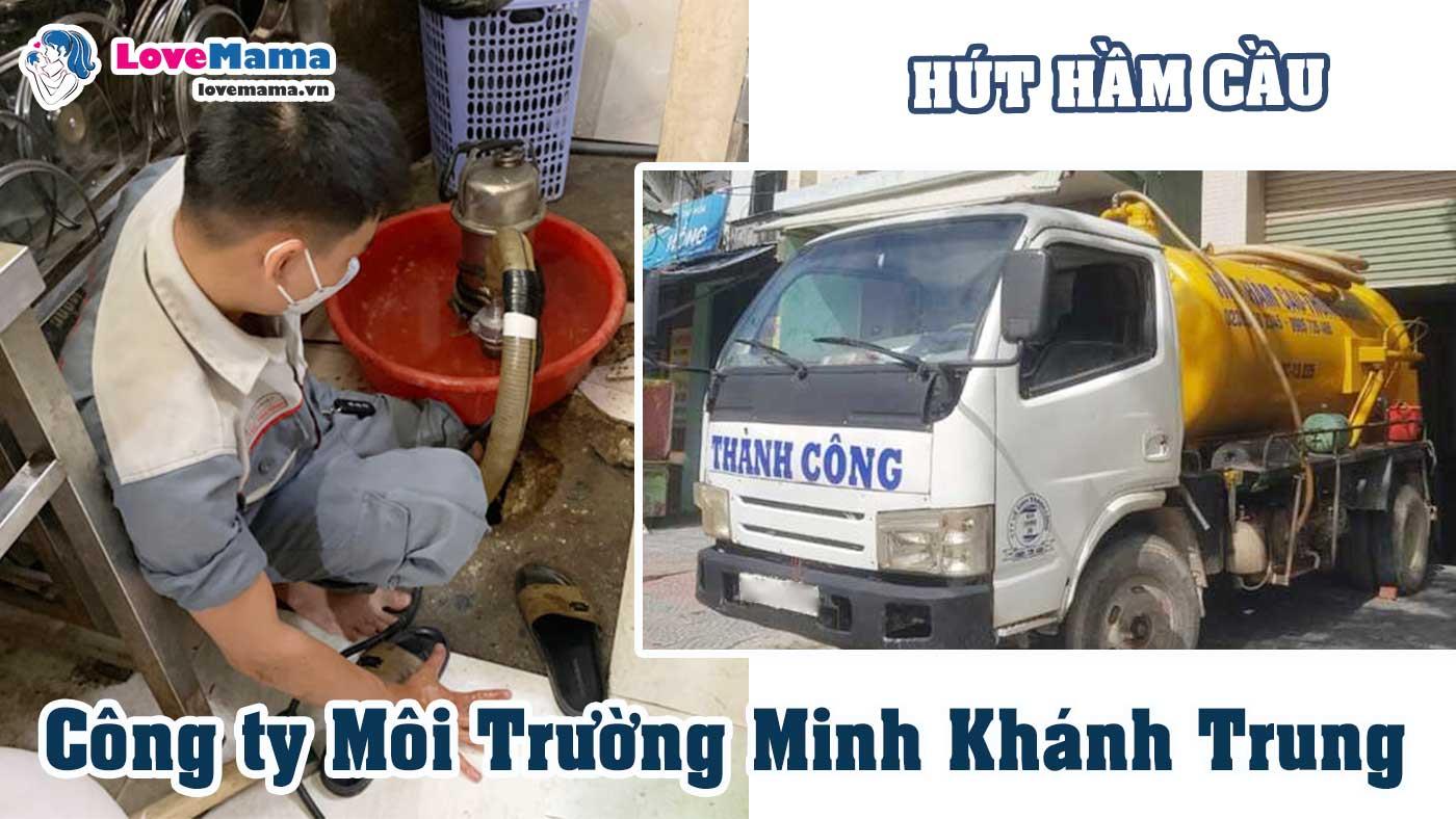 Công ty môi trường Minh Khánh Trung chuyên hút hầm cầu